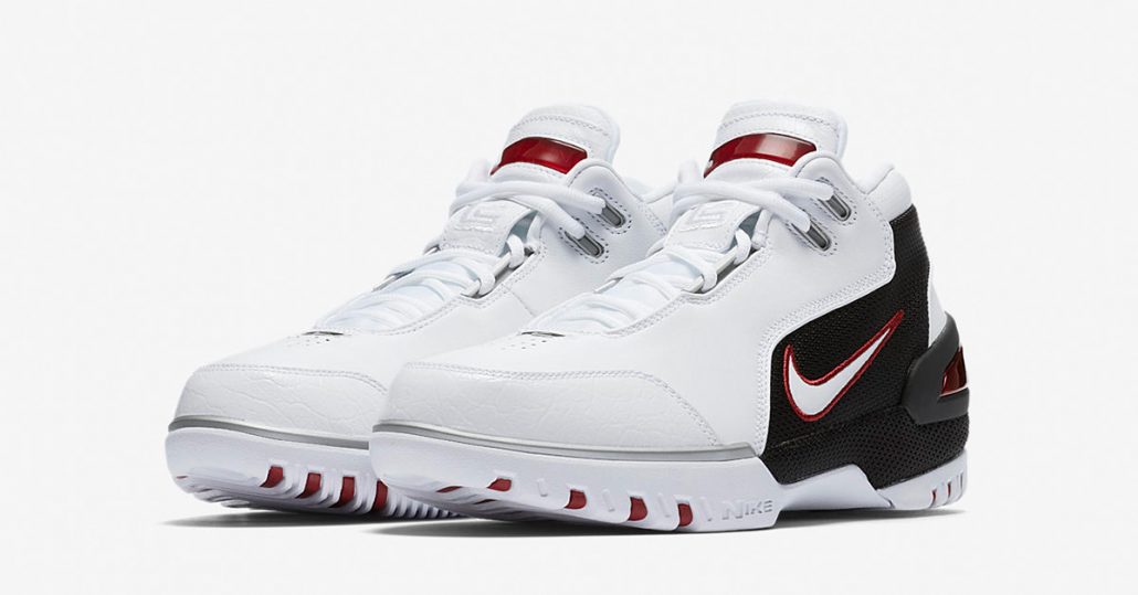 Nike Air Zoom Generation White Varsity Crimson Black