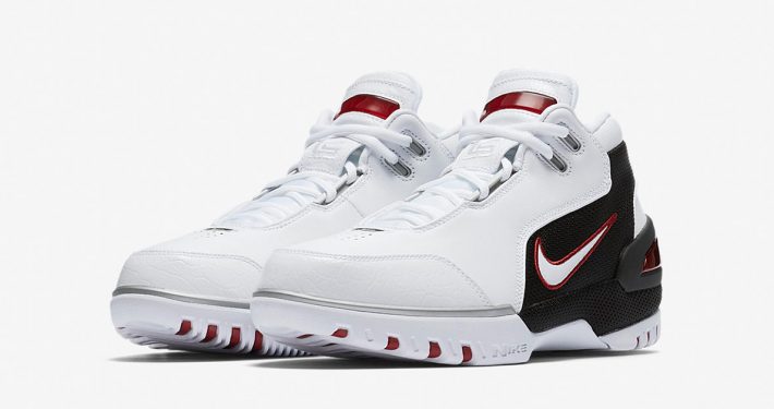 Nike Air Zoom Generation White Varsity Crimson Black