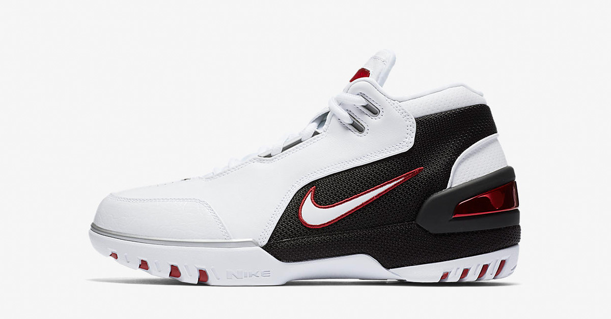 Nike Air Zoom Generation White Varsity Crimson Black