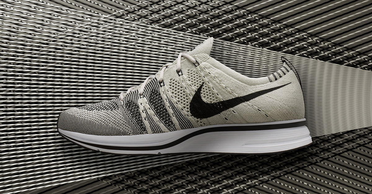 nike flyknit trainer grey