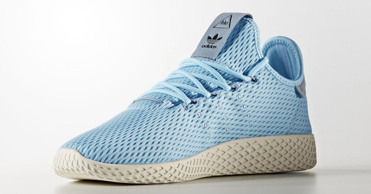 Pharrell Williams x Adidas Tennis Hu Ice Blue