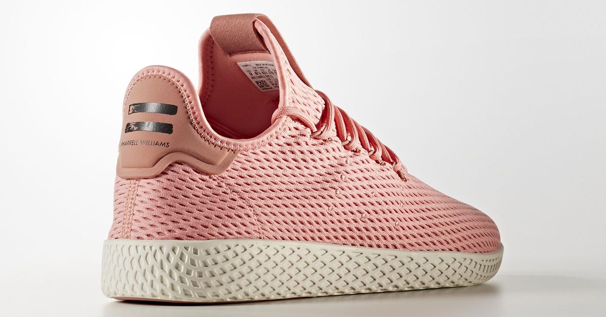 Pharrell Williams x Adidas Tennis Hu Raw Pink