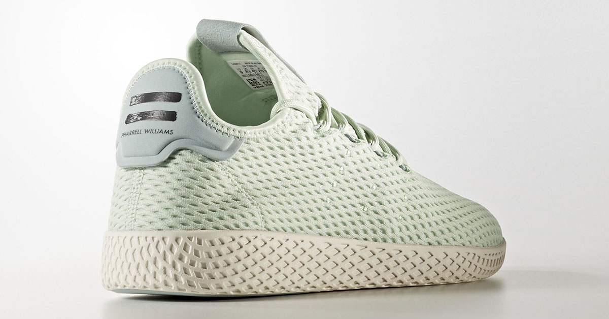 Pharrell Williams x Adidas Tennis Hu Tactile Green