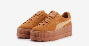 Rihanna x Puma Cleated Creeper Suede Golden Brown