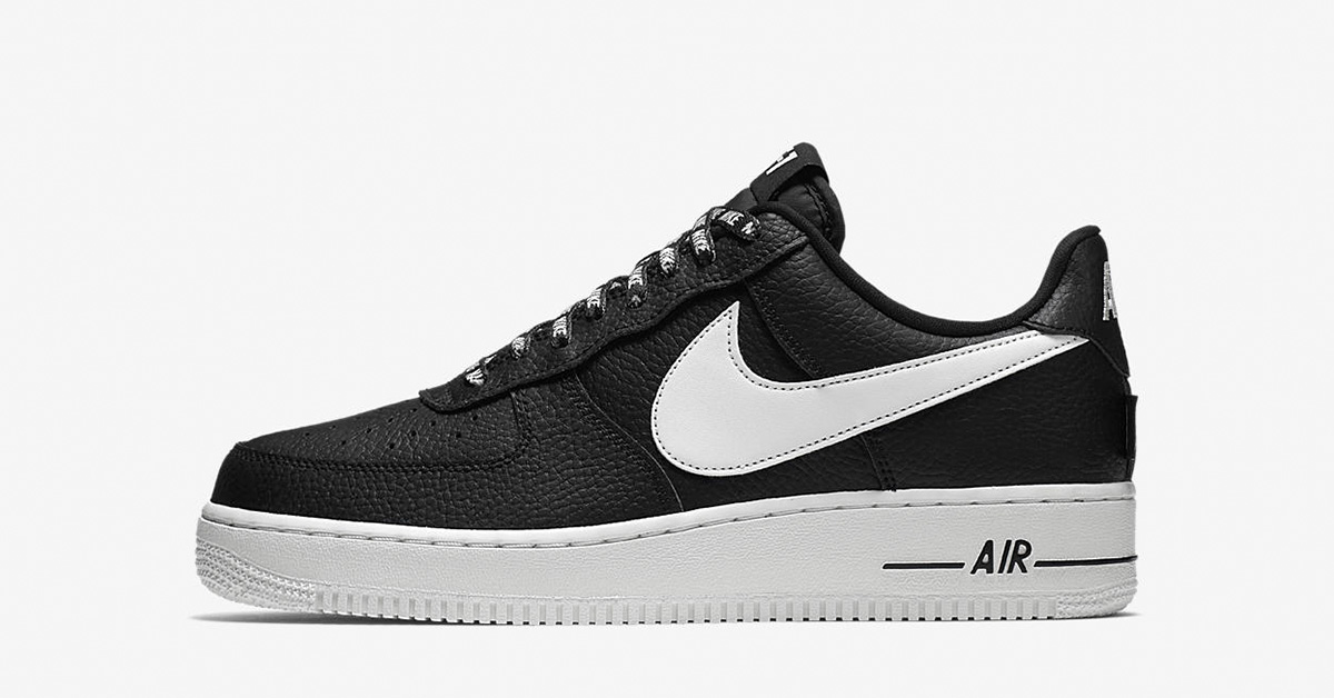 Nike Air Force 1 Low NBA Black White