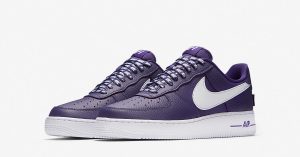 Nike Air Force 1 Low NBA Court Purple White