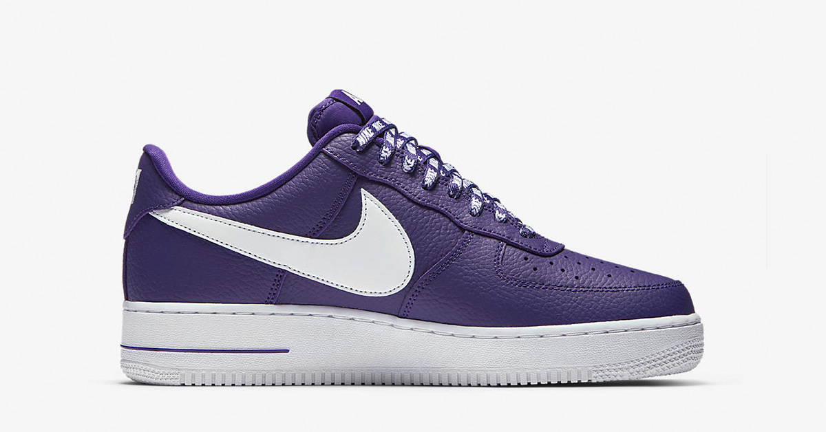 Nike Air Force 1 Low NBA Court Purple White