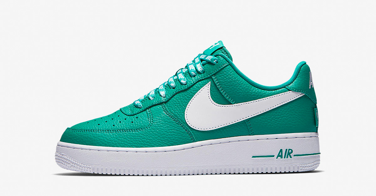 Nike Air Force 1 Low NBA Neptune Green White