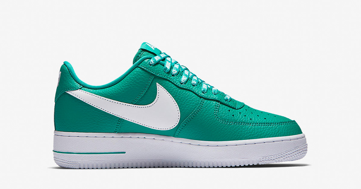 Nike Air Force 1 Low NBA Neptune Green White