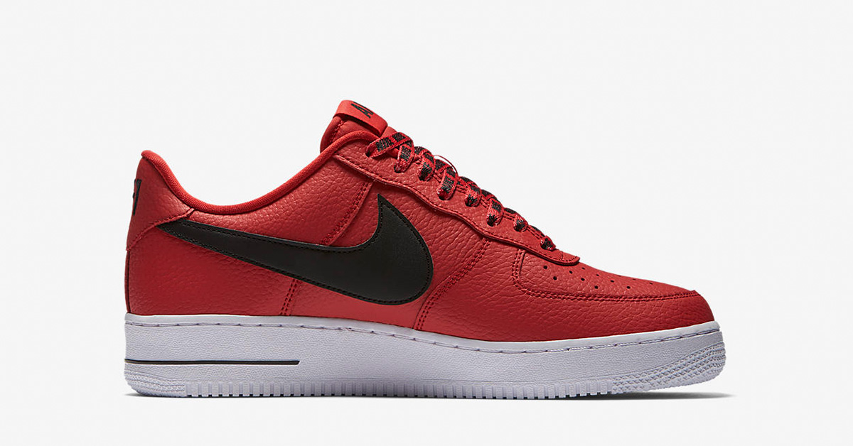 Nike Air Force 1 Low NBA Team Red White