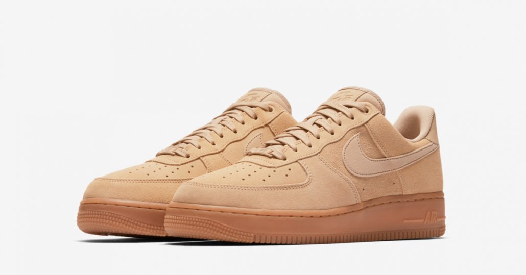 Nike Air Force 1 Low Suede Mushroom Gum AA1117-200