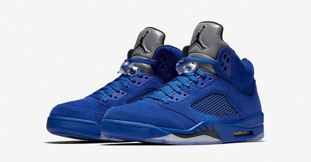 Air Jordan 5 Retro Game Royal Black