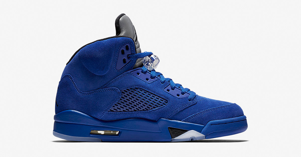 Air Jordan 5 Retro Game Royal Black