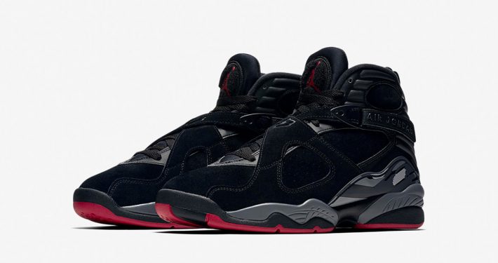 Nike Air Jordan 8 Retro Black Gym Red