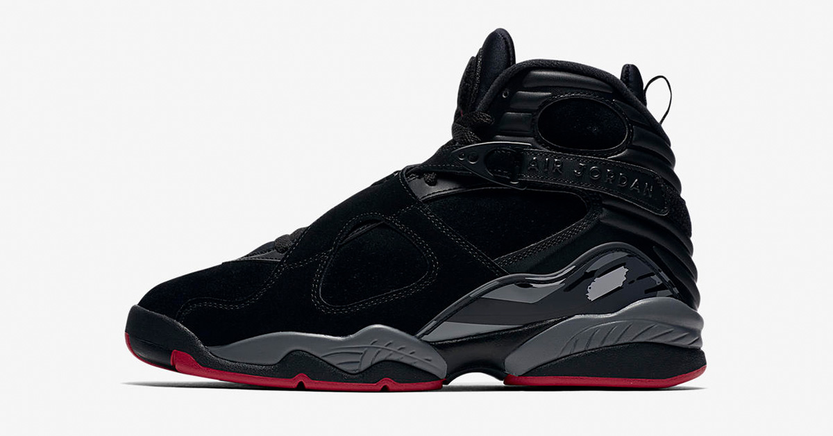 Nike Air Jordan 8 Retro Black Gym Red