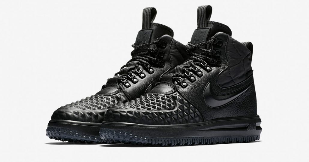 Nike Lunar Force 1 Duckboot Black Anthracite