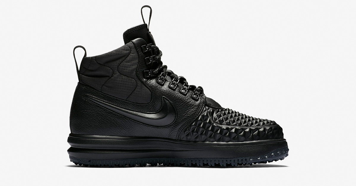 Nike Lunar Force 1 Duckboot Black Anthracite