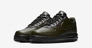 Nike Lunar Force 1 Duckboot Low Sequoia Black