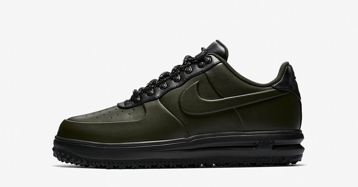 Nike Lunar Force 1 Duckboot Low Sequoia Black