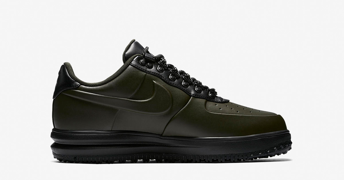 Nike Lunar Force 1 Duckboot Low Sequoia Black