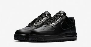 Nike Lunar Force 1 Duckboot Low Triple Black