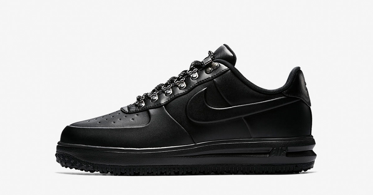 Nike Lunar Force 1 Duckboot Low Triple Black