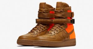 Nike Special Field Air Force 1 Desert Ochre Total Orange