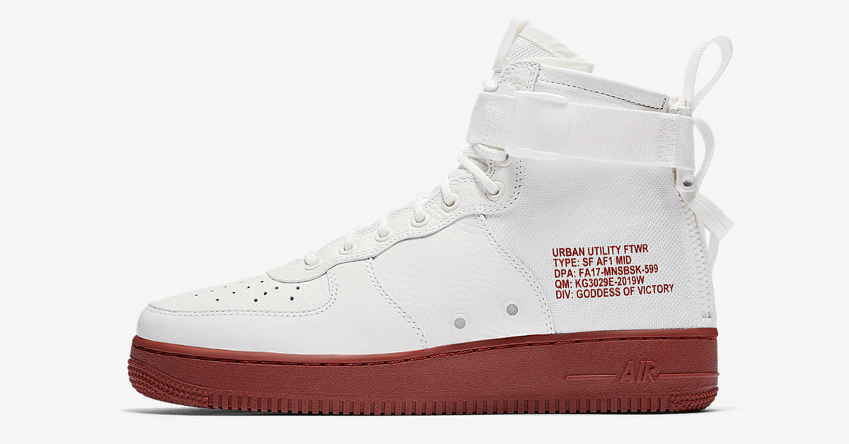 Nike Special Field Air Force 1 Mid Ivory Mars Stone