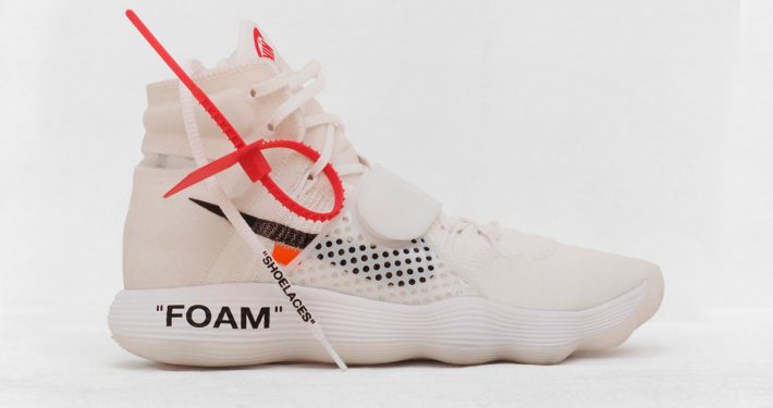 Virgil Abloh x Nike React Hyperdunk 2017 Ghosting