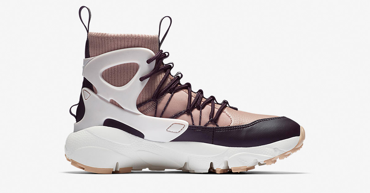 Womens Nike Air Footscape Mid Utility Particle Pink