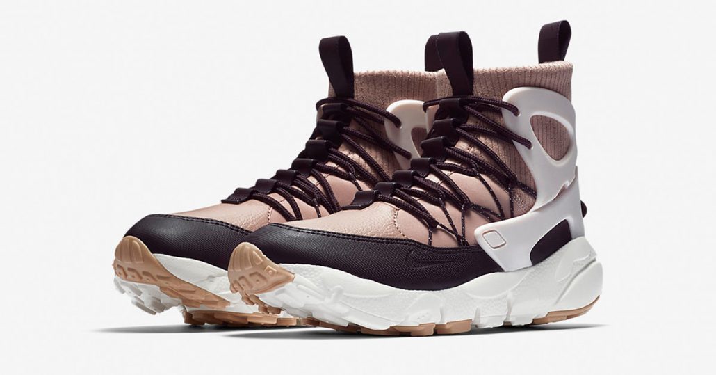 Womens Nike Air Footscape Mid Utility Particle Pink