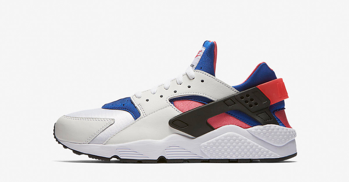 Nike Air Huarache Run 91 White Game Royal AH8049-100