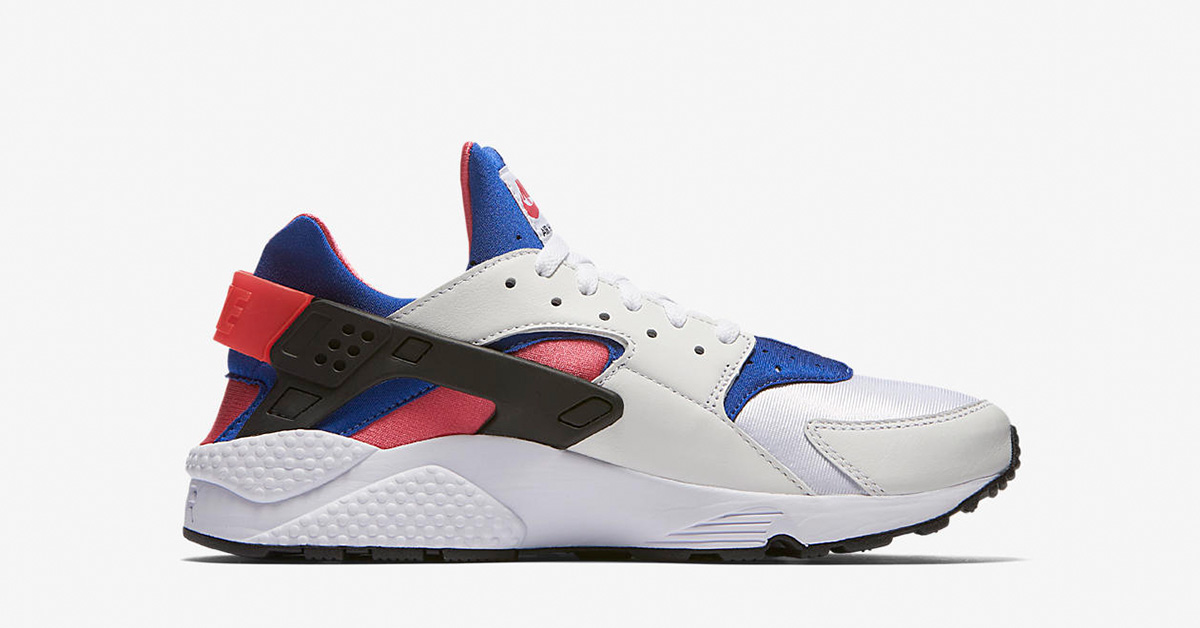 Nike Air Huarache Run 91 White Game Royal AH8049-100