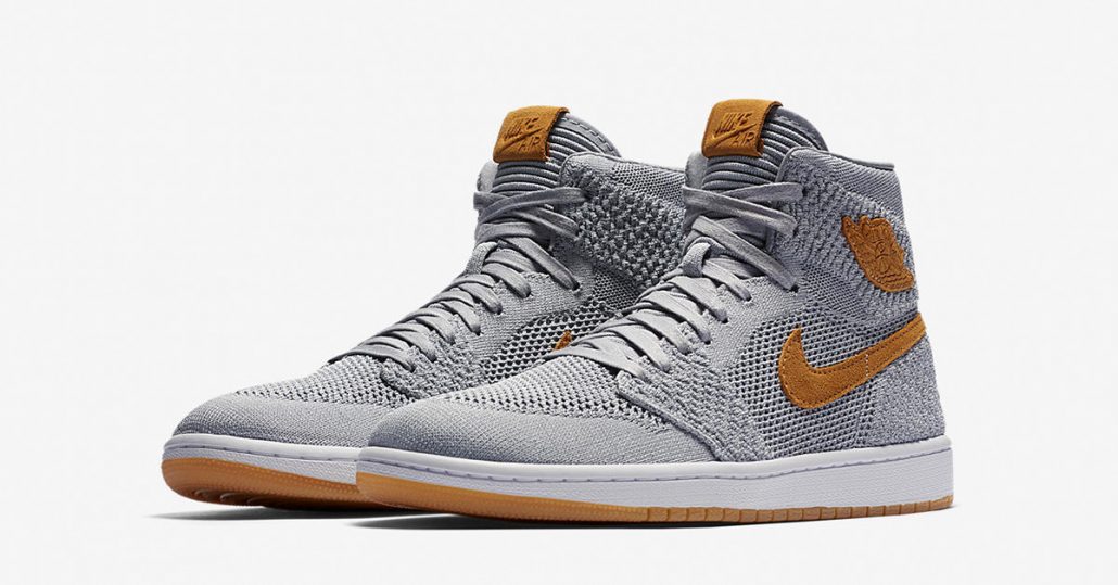 Nike Air Jordan 1 Flyknit Wolf Grey 919704-025