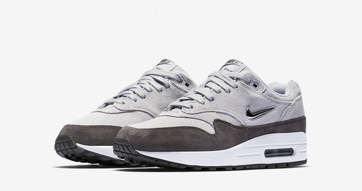 Womens Nike Air Max 1 Premium Jewel Wolf Grey AA0512-002