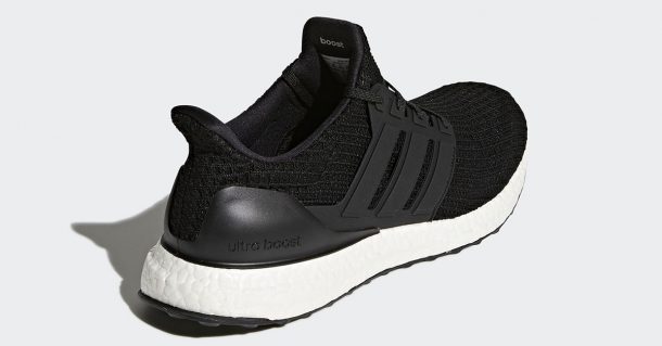 ultra boost black white carbon