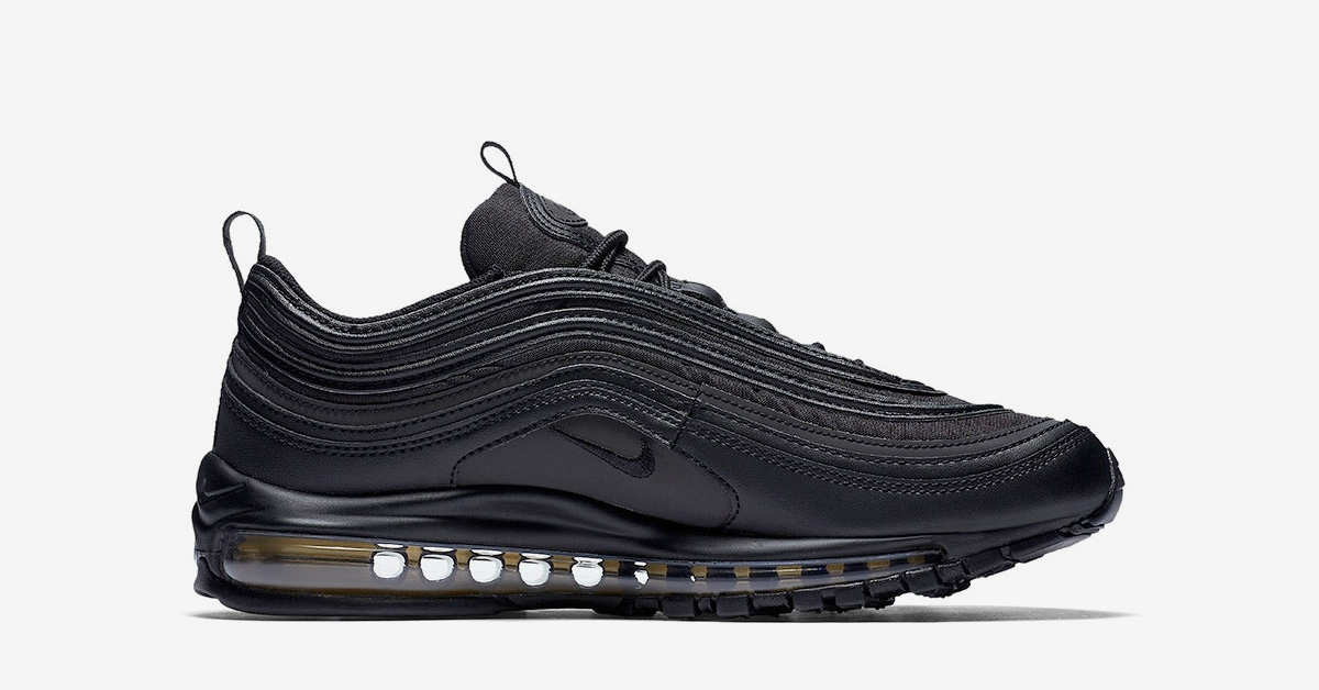 Nike Air Max 97 Black Reflective Gold