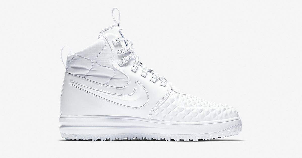 Nike Lunar Force 1 Duckboot Triple White AA1123-100