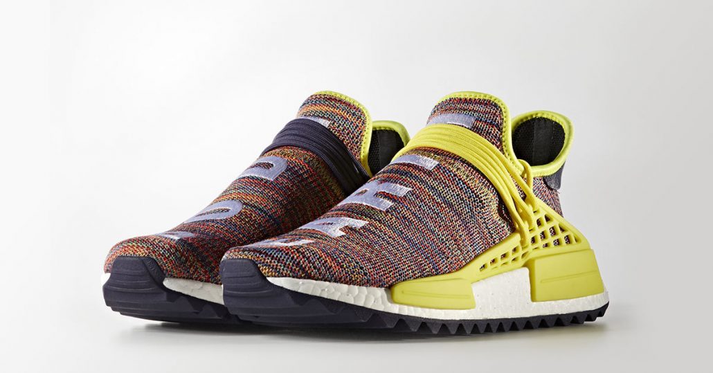 Pharrell Williams x Adidas NMD Hu Trail Multi