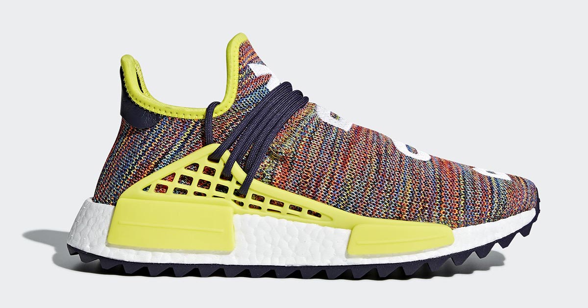 Pharrell Williams x Adidas NMD Hu Trail Multi