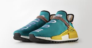 Pharrell Williams x Adidas NMD Hu Trail Sun Glow