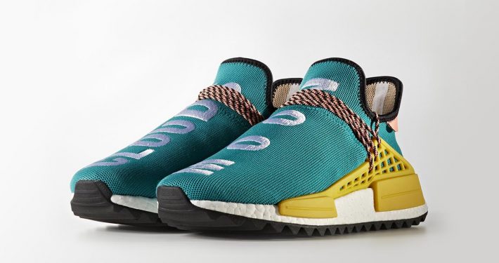 Pharrell Williams x Adidas NMD Hu Trail Sun Glow