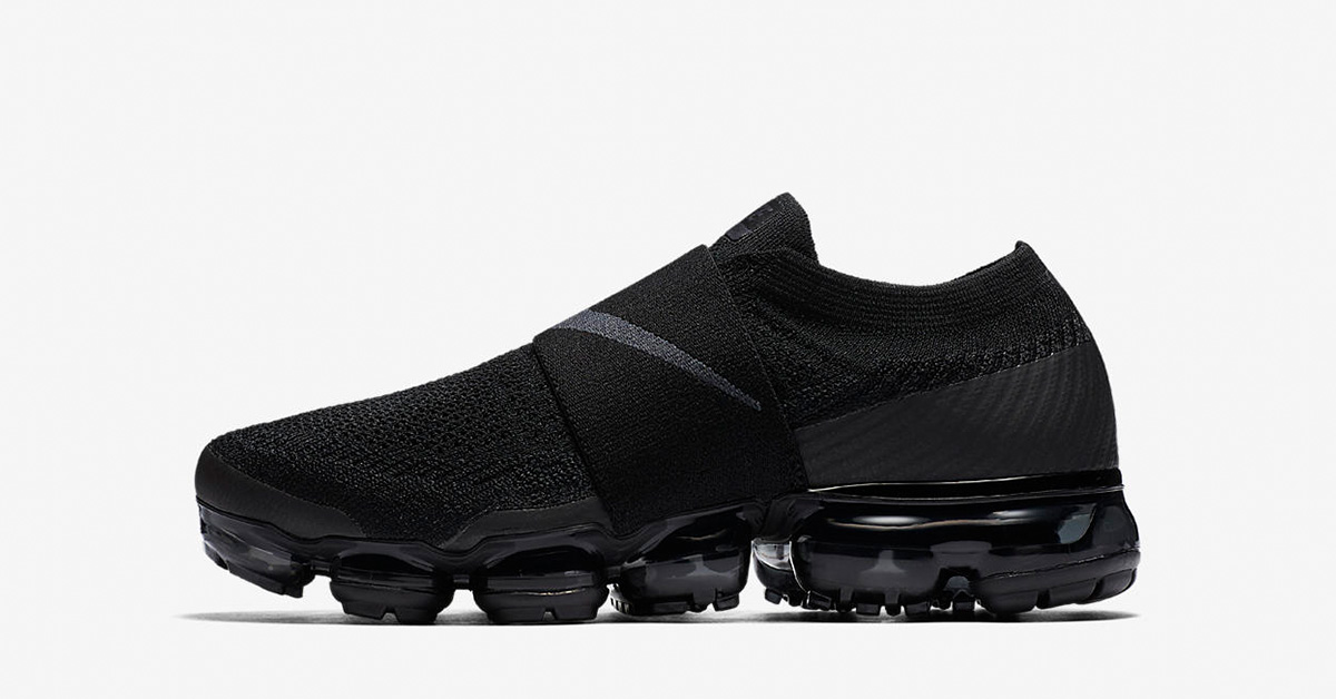 Womens Nike Air VaporMax Moc Triple Black AA4155-004