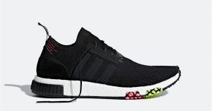 Adidas NMD Racer Primeknit Core Black Solar Pink CQ2441