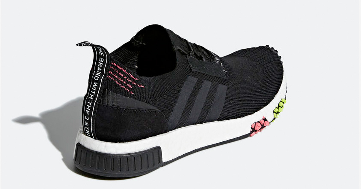 Adidas NMD Racer Primeknit Core Black Solar Pink CQ2441