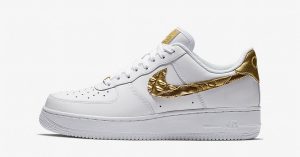 CR7 x Nike Air Force 1 Low Golden Patchwork AQ0666-100