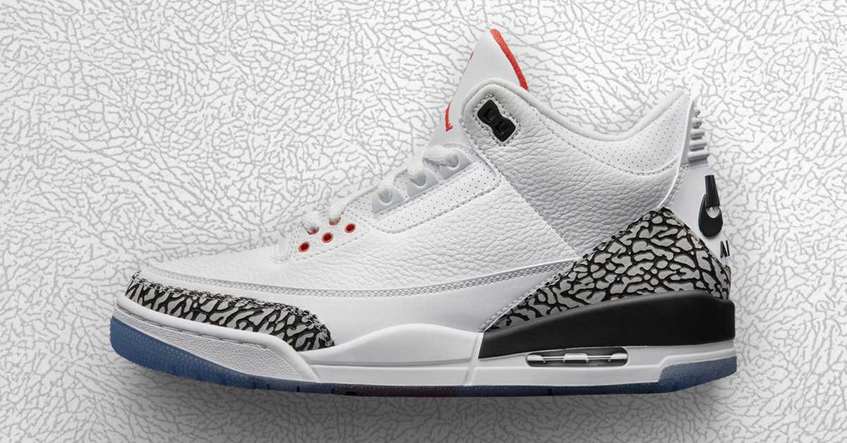 Nike Air Jordan 3 White Cement 923096-101