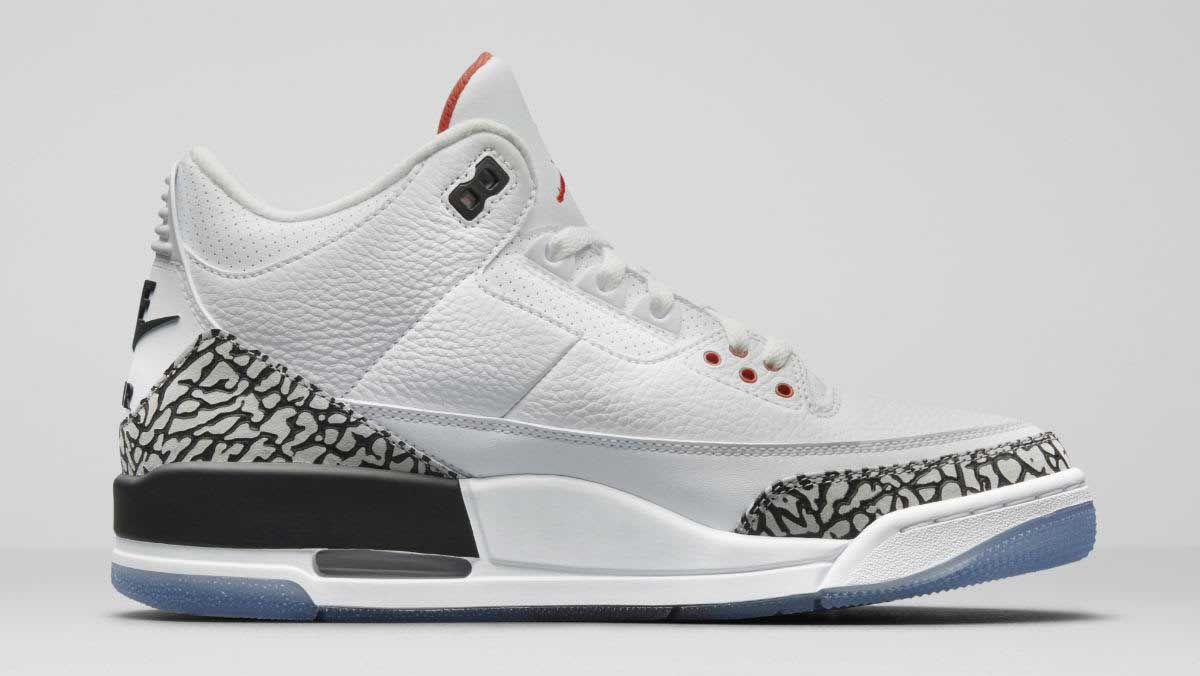 Nike Air Jordan 3 White Cement 923096-101