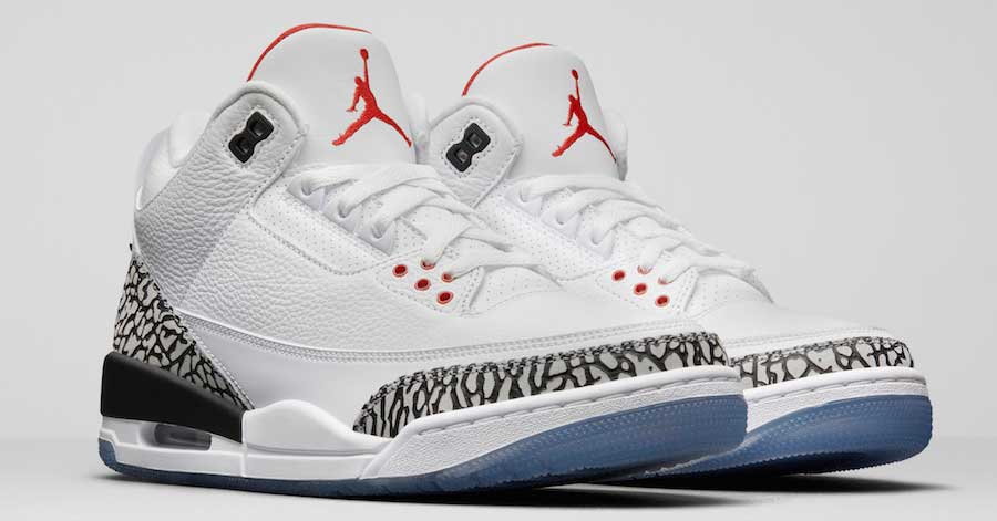 Nike Air Jordan 3 White Cement 923096-101