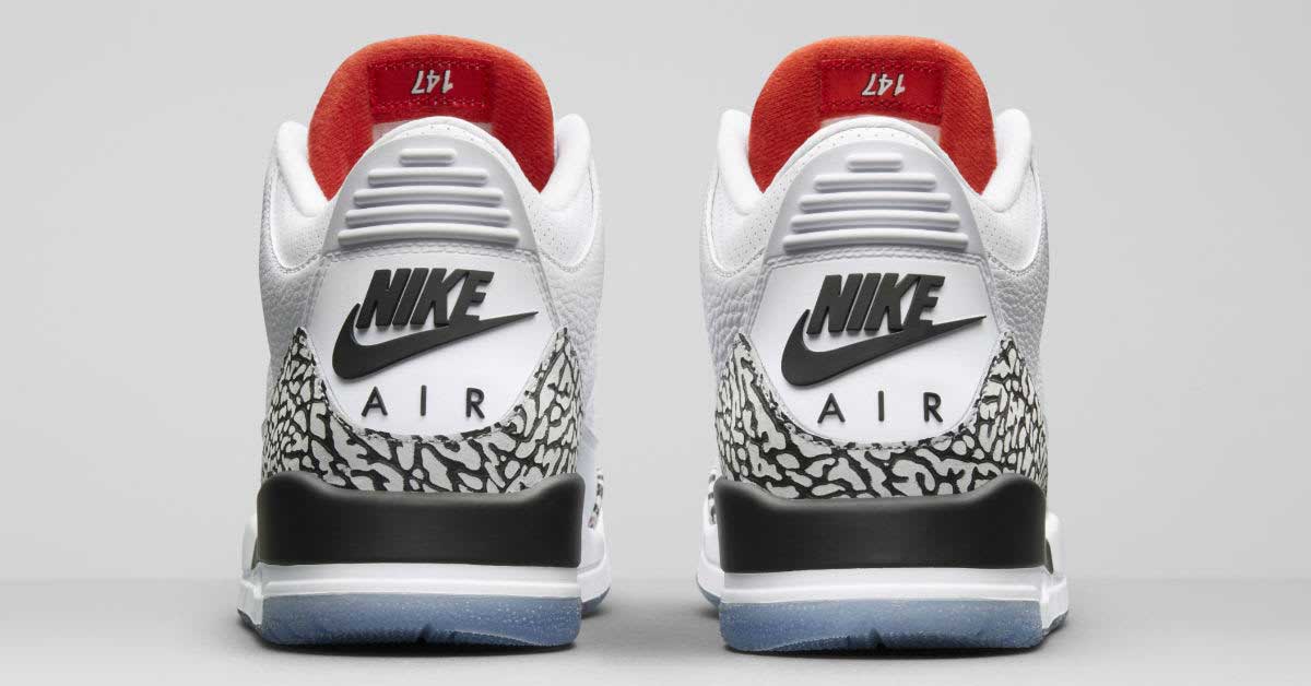 Nike Air Jordan 3 White Cement 923096-101